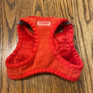 Voyager Harness Red Cordoroy - Small